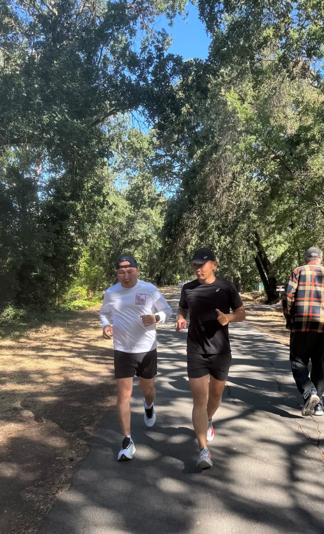 Iron Horse Run Club members during the Danville to Alamo Easy 10K