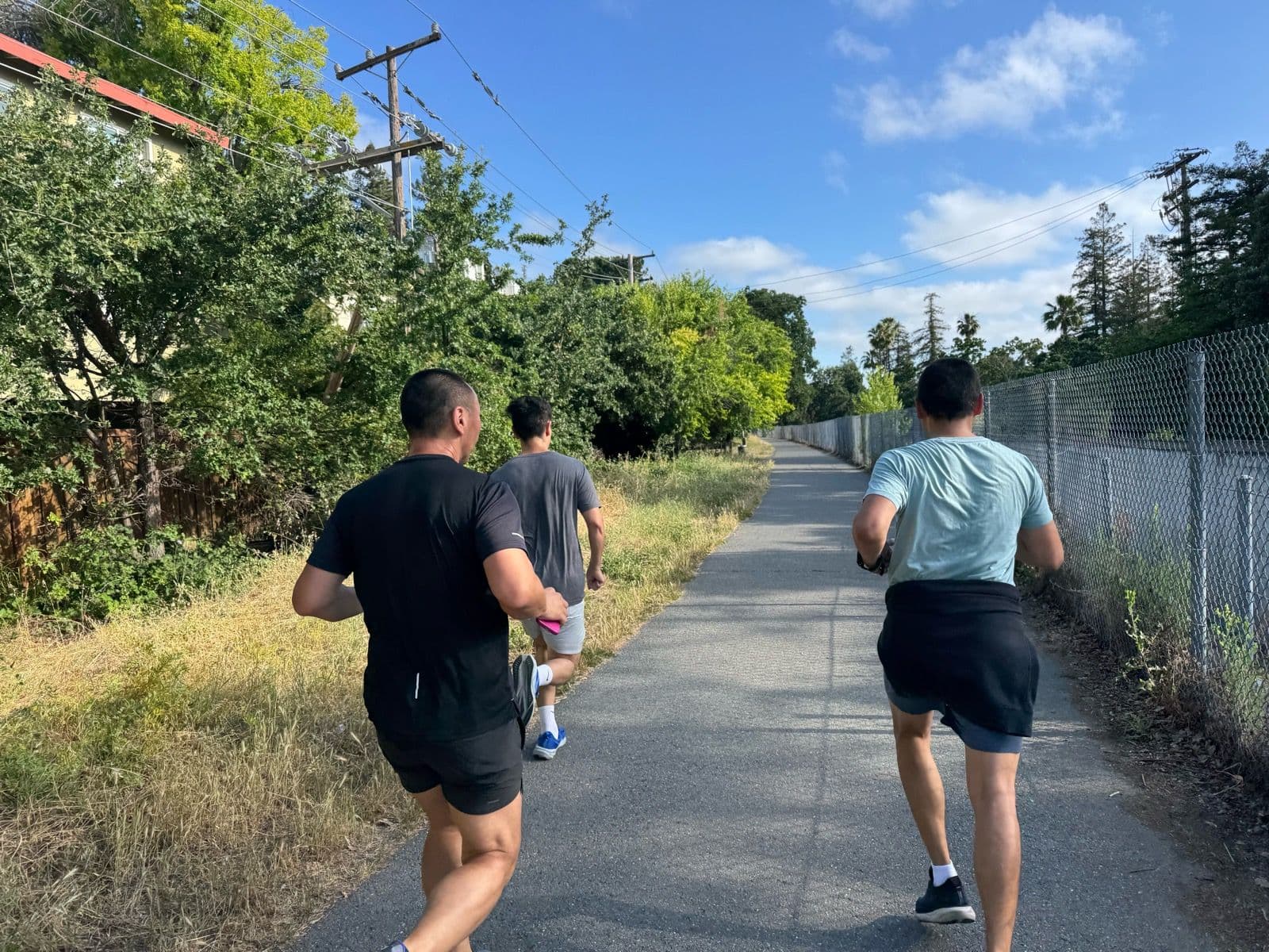 Iron Horse Run Club members during the Walnut Creek 15K