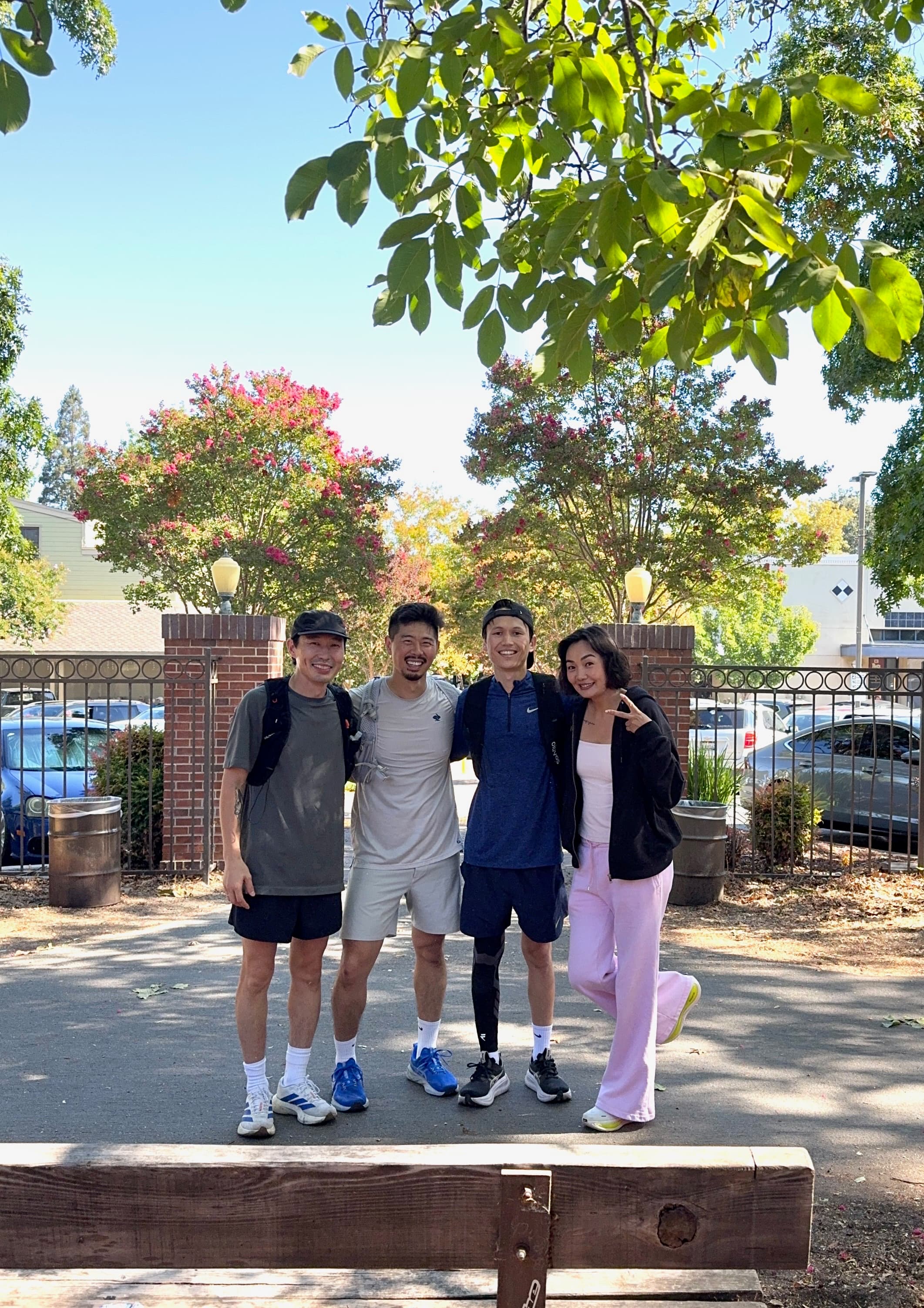 Iron Horse Run Club members during the Danville to Walnut Creek 17-Miler